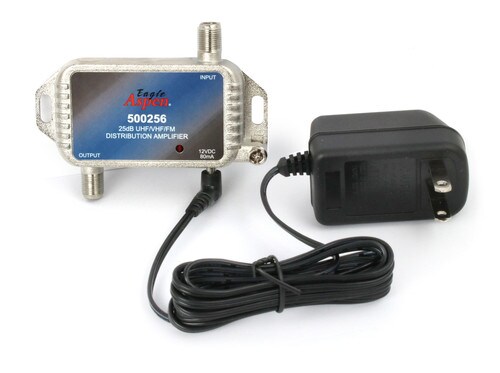 Eagle Aspen 25dB Off-Air CATV Indoor Distribution Amplifier DISTAMP-25GX