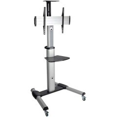 Tripp Lite 32in to 70in Mobile Floor Stand for Flat Panel and Curved TVs and Monitors DMCS3270XP