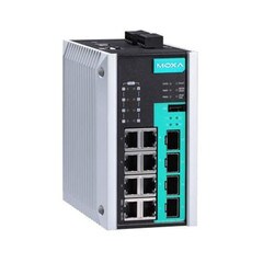 12-port full Gigabit Managed Ethernet SwitchEDS-G512E-4GSFP
