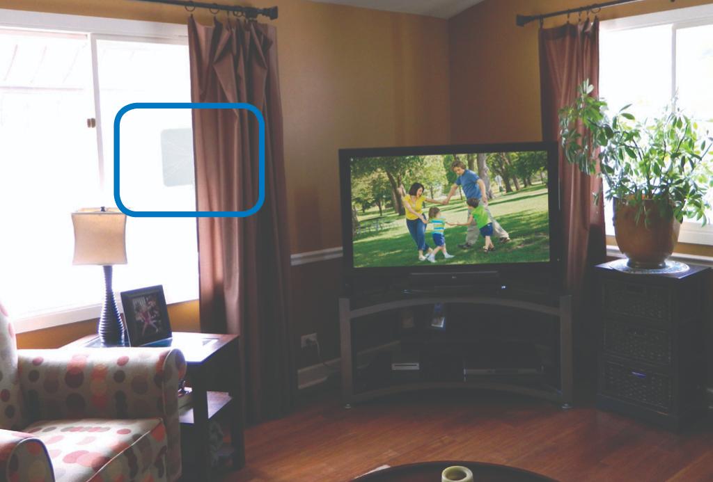Winegard FlatWave Indoor Digital Flat Indoor TV Antenna FL-5000