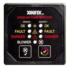 Fireboy-Xintex Black Fume Detector with Blower and Two Sensors G-2BB-R