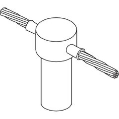 Harger Uni-Shot Ground Rod for Stranded Ground Wire G21582NU
