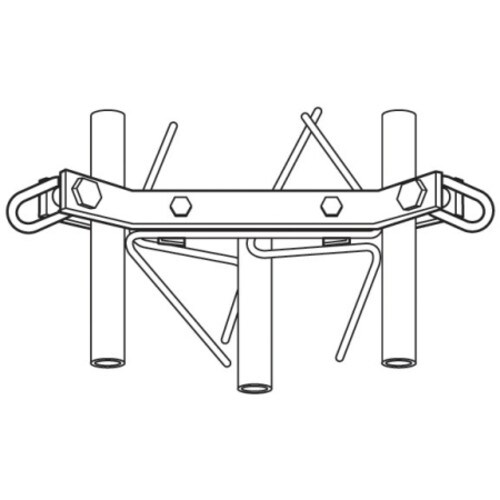 Rohn - 45G Guy Bracket Assembly GA45GD