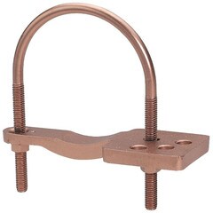 BURNDY 125-2 Inch Pipe Ground Clamp GAR3903TC