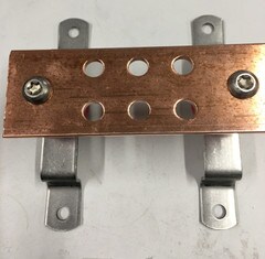 Harger 2 x 6 Inch Copper Ground Bar GBI1426G