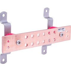Harger 2 x 6 Inch X-Pattern Copper Ground Bar 6-Holes GBI1426X