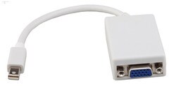 Hall Research Mini DisplayPort to VGA Pigtail Adapter GC-MDP-VGA-P