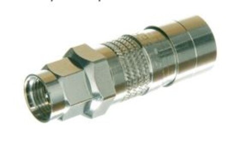 Perfect Vision UltraRange F Compression Connectors - 100pk GF-UR-6-100