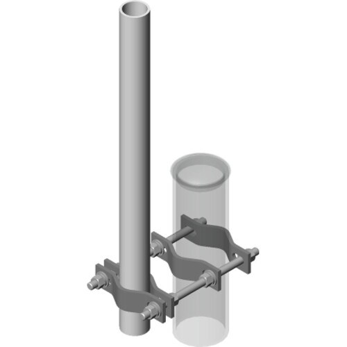 CommScope Pipe-to-Pipe Mount Adapter with 24-Inch Mast for Antennas GP-S24