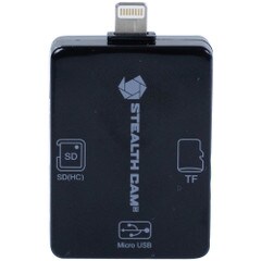 Stealth Cam iOS Lightning Port Card Reader GSMSTCSDCRIOS