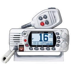 STANDARD HORIZON Standard Horizon GX1400G Fixed Mount VHF wGPS - White - GX1400GW