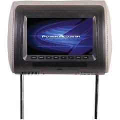 Power Acoustik 7-Inch Headrest Monitor with IR Transmitter H-71CC
