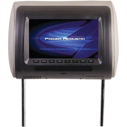Power Acoustik 7-Inch Headrest Monitor with IR Transmitter H-71CC
