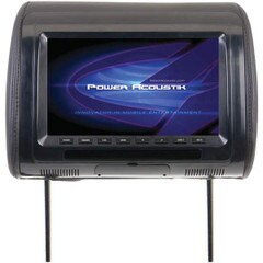 Power Acoustik 9-Inch Universal Headrest Monitor with IR Transmitter H-91CC