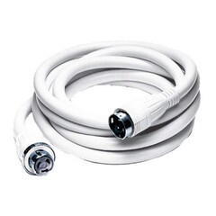 Hubbell Wiring Hubbell HBL61CM42W 50A 250V 25 Foot White Shore Cord - HBL61CM42W