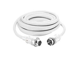 Hubbell Wiring Hubbell HBL61CM52WLED 50A 250V 50 Cordset White - HBL61CM52WLED