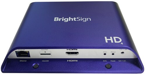 BrightSign Full HD Standard IO Media Player HTML5 HD224