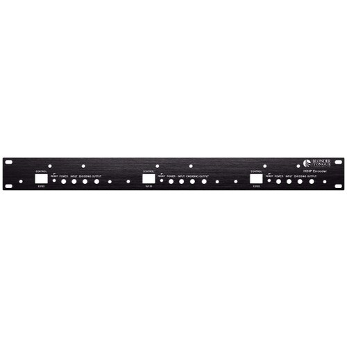 Blonder Tongue Rack Mount Panel for 3 HD IP Encoders HDIP-RP-3