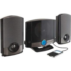GPX HM3817DTBLK HM3817DTBLK CD Home Music System with AMFM Radio Black - HM3817DTBLK
