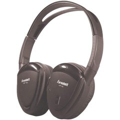Power Acoustik Swivel Ear Pad Single-Channel Wireless IR Headphones HP-11S
