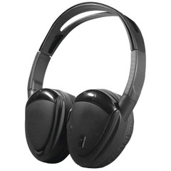 Power Acoustik Swivel Ear Pad 2-Channel RF 900MHz Wireless Headphones HP-900S
