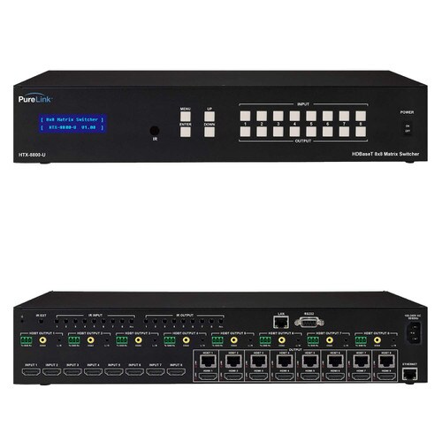PureLink HDTools 8x8 HDMI HDBaseT Matrix Ultra HD HTX-8800-U