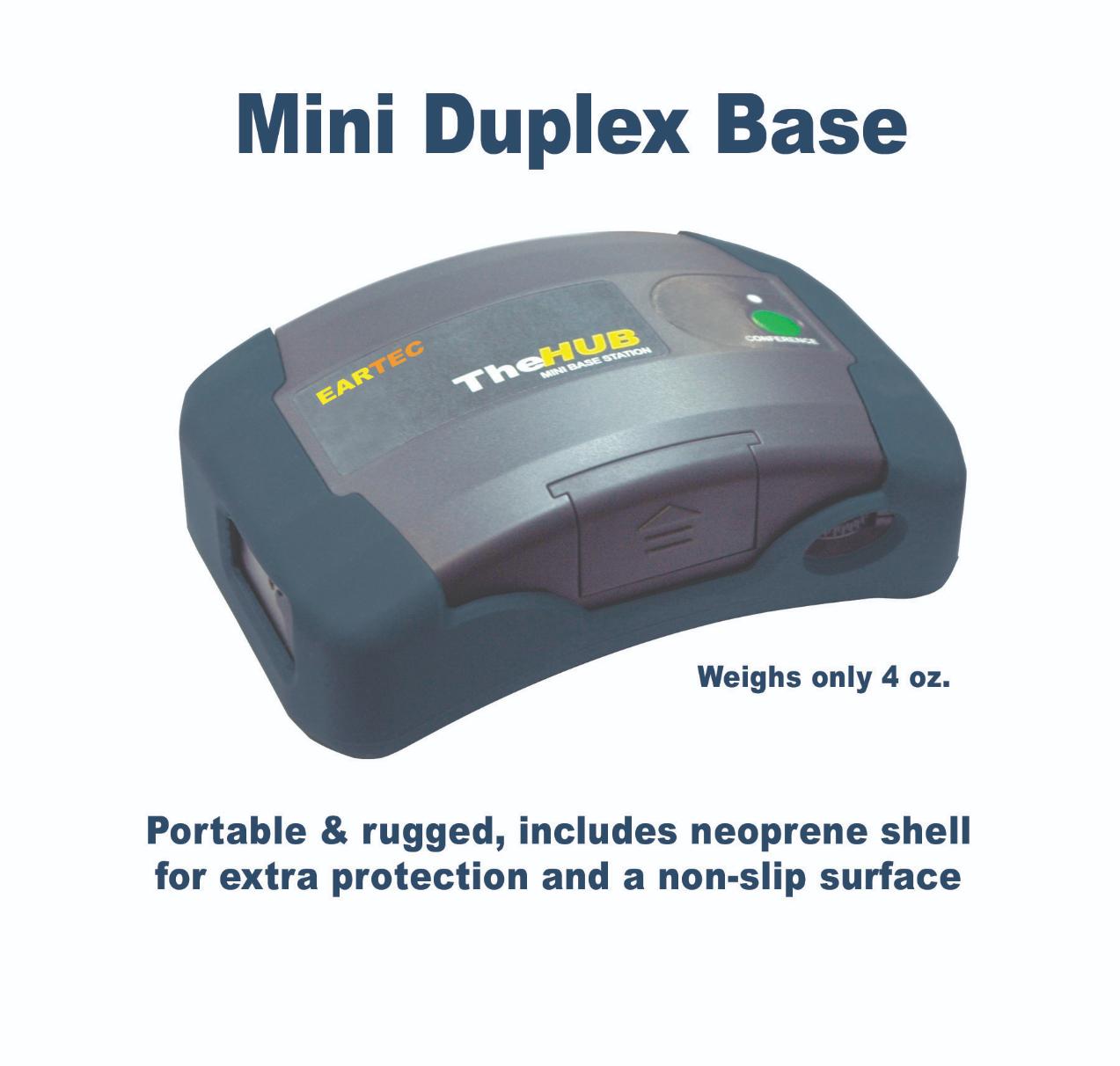 Eartec HUB Mini-Base w Rechargeable Lithium Battery
