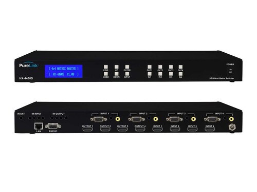 PureLink 4x4 Multiview HDMI VGA Matrix Switcher HX-4400S