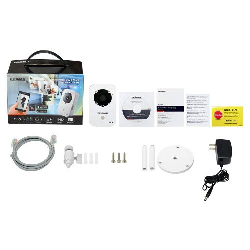 Edimax 720p Wi-Fi Day and Night Wireless Network IP Camera IC-3140W
