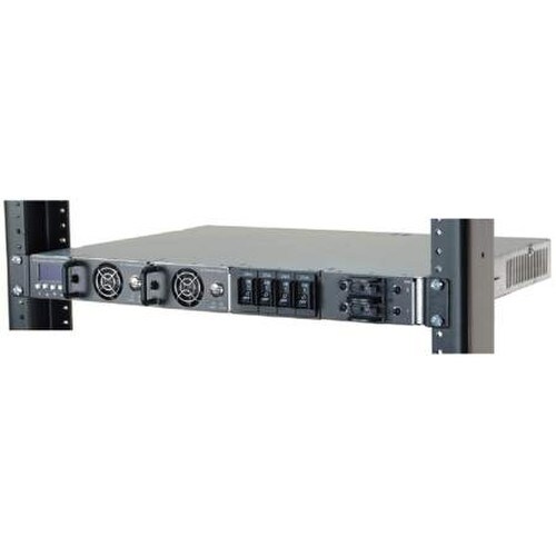 ICT 48/24/12VDC Intelligent Power Shelf w/ 2 100A Breakers LVD (ICTIPS