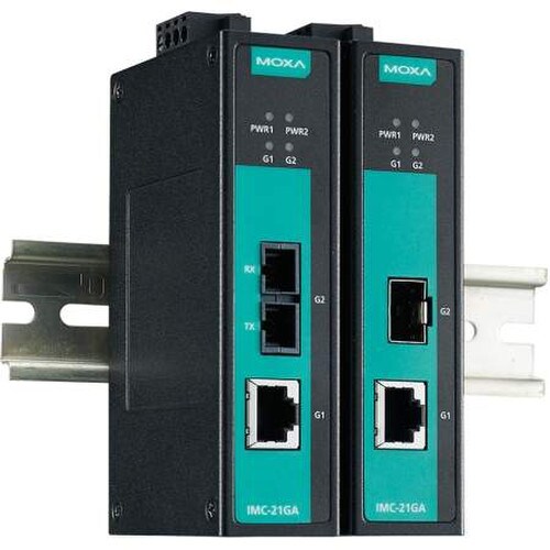 Industrial GigE-to-fiber Media ConverterIMC-P101-M-SC-T