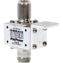 PolyPhaser 125-1000 MHz Bulkhead Arrestor for RF Applications IS-B50LN-C2