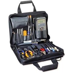 Jensen Technicians Tool Kit with 50 Tools and Black Cordura Case JTK-86BK