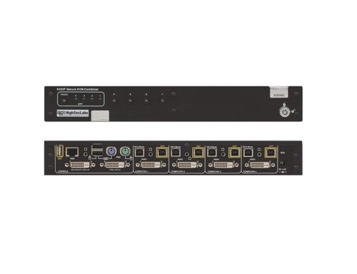 Kramer HighSecLabs 4-Port Dual Display DVI-D KVM Combiner K424F