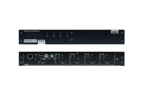Kramer HighSecLabs Secure 4-Port Display Port KVM Switch K504