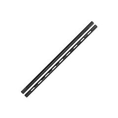 Kondor Blue 18 PPSH 15MM Rod Threaded Raven Black-2pkKB-15ROD18-2-BK