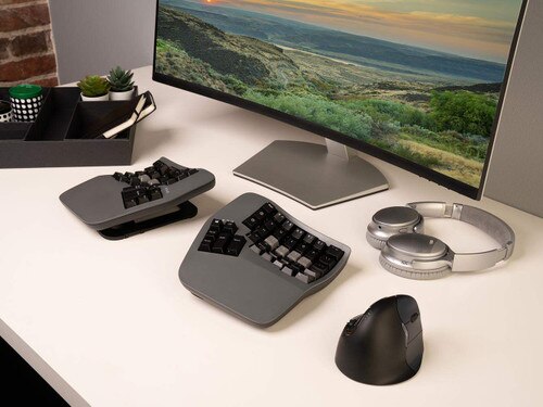 KINESIS ADVANTAGE360 PROFESSIONAL KEYBOARD (KB360-PRO-GBR)| Solid 
