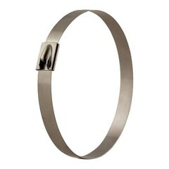 Band-It 142-Inch Stainless Steel Ball-Lock Cable Tie 100Pk KE0148