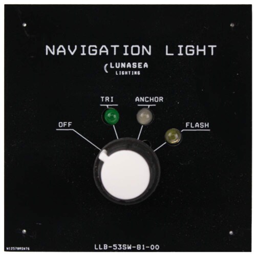LUNASEA LIGHTING Lunasea TriAnchorFlash Fixture Switch - LLB-53SW-81-00