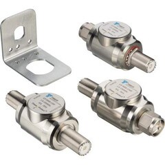 Times DC Blocked Surge Arrestor UHF MaleUHF Female 18-100 MHz LP-HBR-UMS
