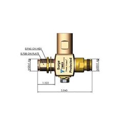 Times Microwave DC Block with Operating Bandwidth 700 MHz-2700MHz LP-STRH-43FF