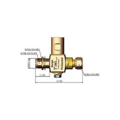 Times Microwave Systems DC Block operating band width 700 MHz-2700MHzLP-STRH-43MP
