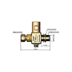 Times Microwave 700 MHz-2700MHz DC Block LP-STRH-43MS