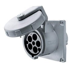 Hubbell Wiring Hubbell M5100R7 100A 480V 5-Wire Receptacle - M5100R7