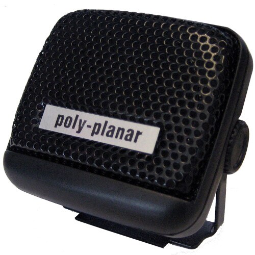PolyPlanar VHF Single Extension Speaker 8W Surface Mount Black MB21B