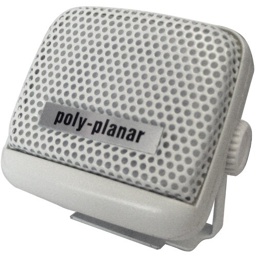 PolyPlanar VHF Single Extension Speaker 8W Surface Mount White MB21W