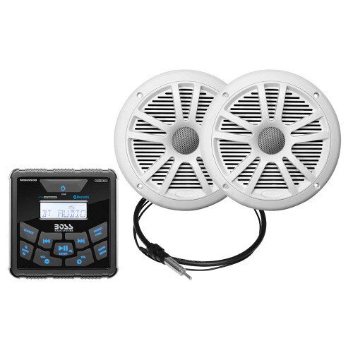 BOSS AUDIO Boss Audio MCKGB450W6 Marine Stereo 65quot Speaker Kit - White - MCKGB450W6