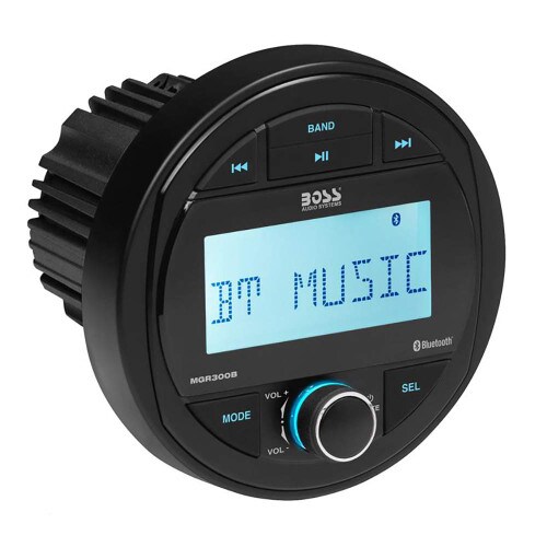 BOSS AUDIO Boss Audio MGR300B Marine Stereo wAMFMBTUSB - MGR300B