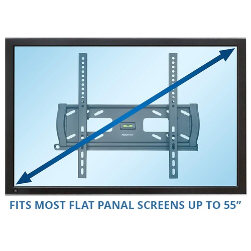 Mount-It Locking Anti-Theft TV Wall Mount with Tilt MI-2244T