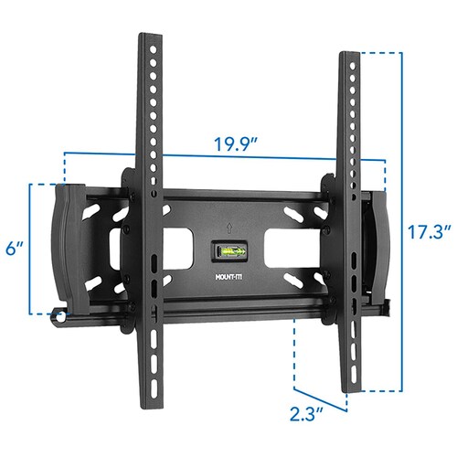 Mount-It Locking Anti-Theft TV Wall Mount with Tilt MI-2244T